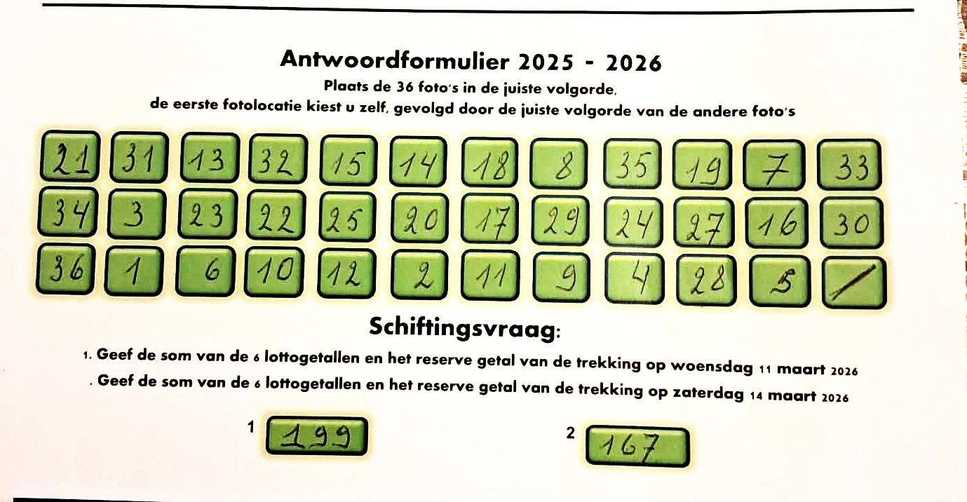 6/12/2025 Winterwandelzoektocht